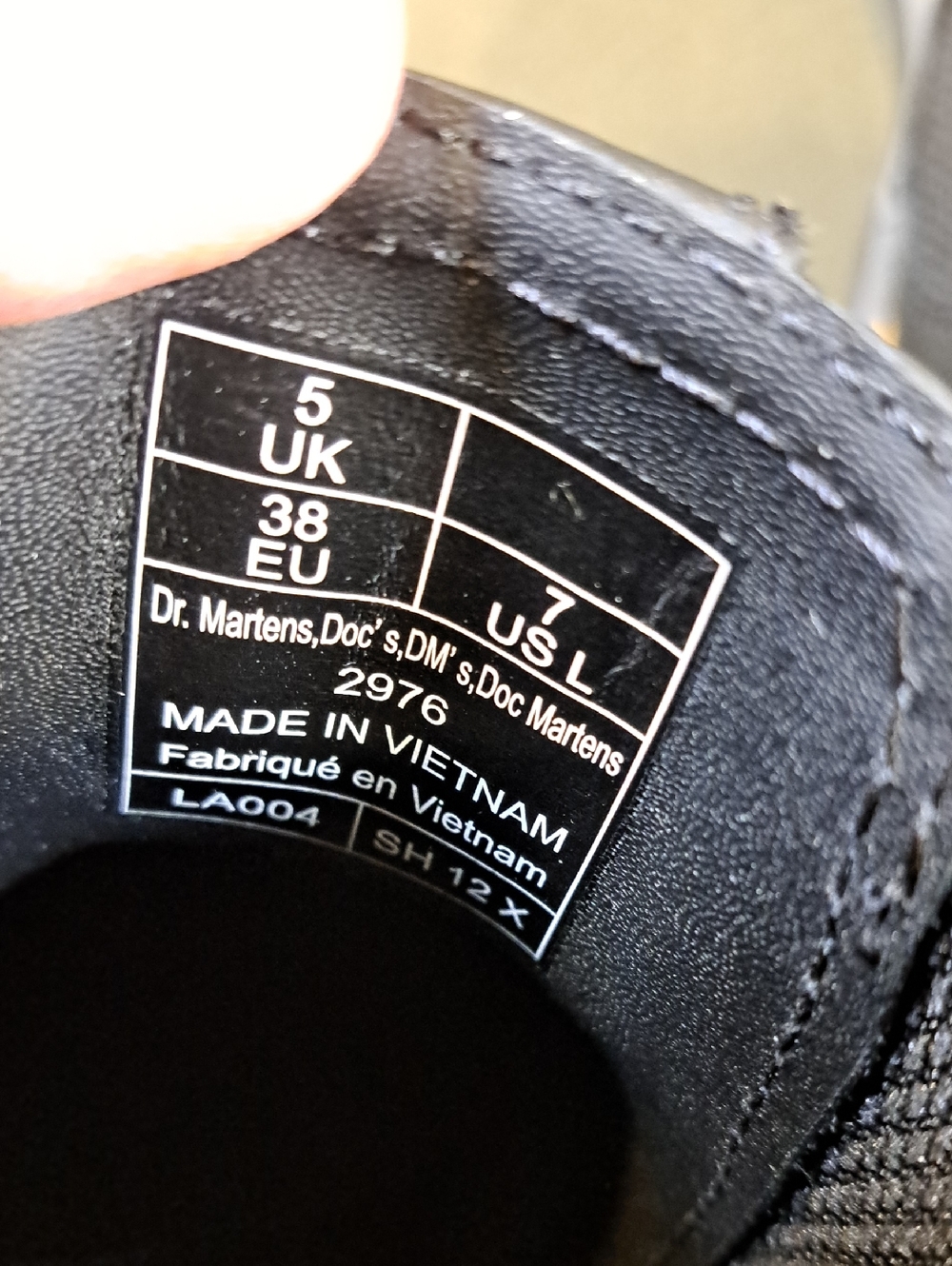 Dr. Martens 2976 Chelsea Boot - Color: Black - Size: 7 - Picture 10 of 11